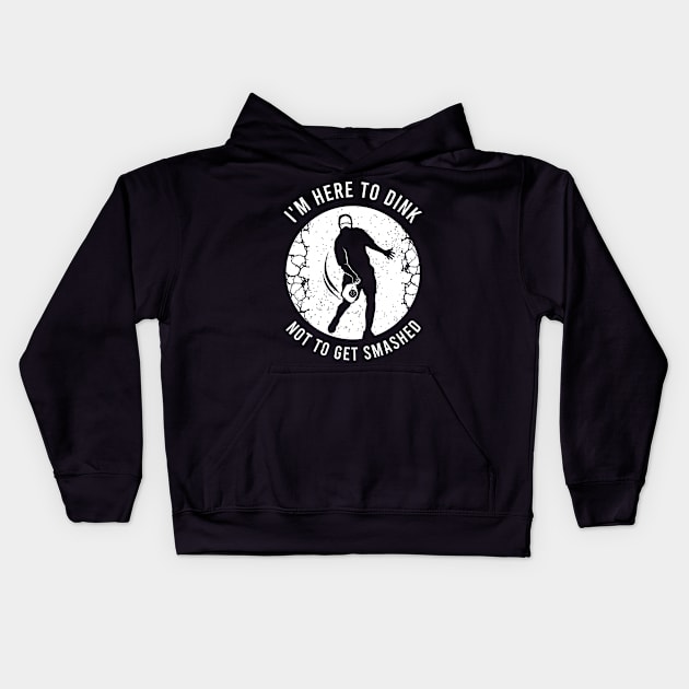 Funny Pickleball Saying For A Lover Of Pickleball Kids Hoodie by AlleyField